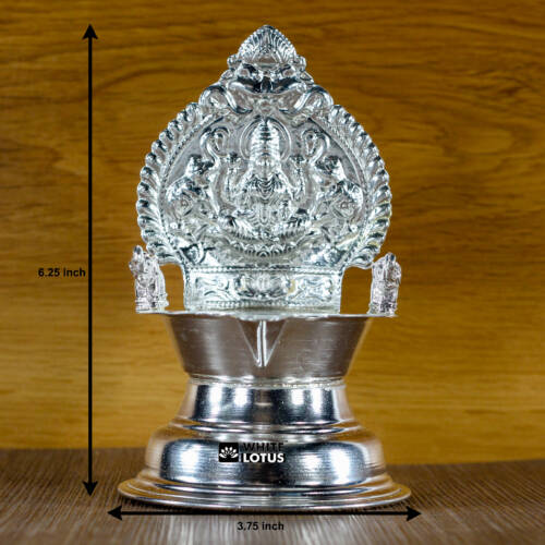 kamakshi deepam in silver