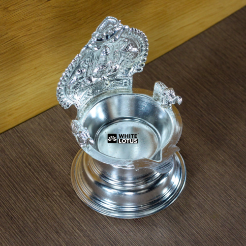 german silver kamakshi deepam